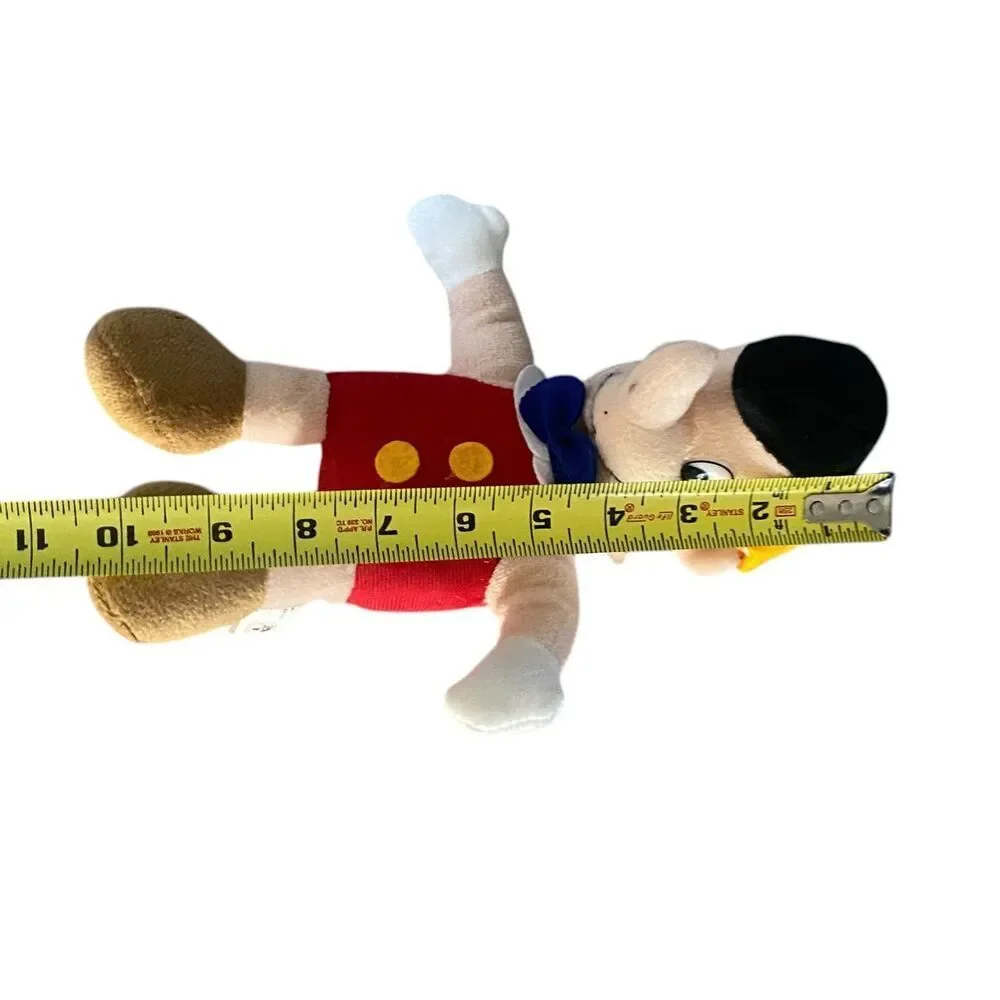 Pinocchio Plush Stuffed Doll Figure Toy Soft Cute Walt Disney Movie -unbranded